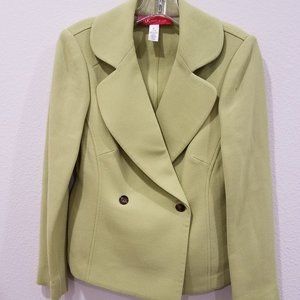 Anne Klein vintage nice lime color blazer